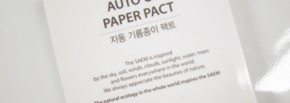 За изобретение ставлю "5", а по предмету... Матирующие салфетки The Saem Auto Oil Paper Pact