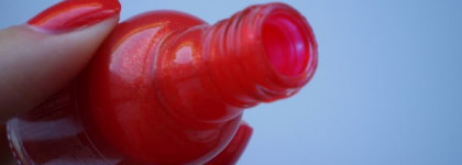 Маковый цвет или Sally Hansen Hard as Nails Xtreme wear № 91 So Poppy