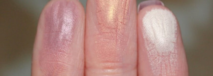 Тени Shiseido Luminising Satin Eye Color Trio RD 299 Beach Grass  и варианты макияжа