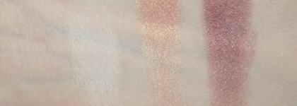 Тени Shiseido Luminising Satin Eye Color Trio RD 299 Beach Grass  и варианты макияжа