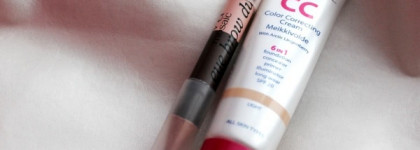 Мои свежие must have - тональная основа Lumene CC cream & карандаш для бровей 2в1 Eva mosaic Eyebrow duo