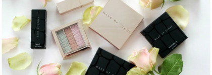 Make Up Store Champagne limited collection: Microshadow trio, Blotting powder, Lipstick