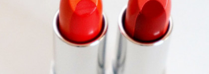 Трёхцветные помады Artdeco Ombre3 Lipstick  #13 Tutti Frutti, #43 Red Fusion - первые впечатления, фото и видео обзор