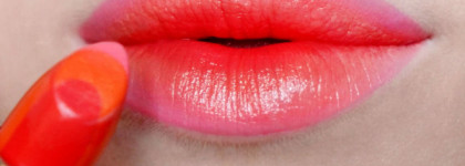 Трёхцветные помады Artdeco Ombre3 Lipstick  #13 Tutti Frutti, #43 Red Fusion - первые впечатления, фото и видео обзор