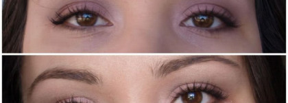 Палетка МАС Сustom Palette и дневной макияж (оттенки Orb, Naked lunch,  Girlie, Sketch)