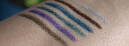 Essence Longlasting Eye Pencil (в цветах 14 Think Khaki!, 16 Coolest Chick, 12 I have a Green, 09 Cool Down, 02 Hot Chocolate, 05 C'est la Vie!)