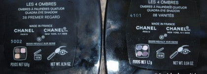 Chanel Les 4 Ombres in Premier Regard #38 - американский вариант - Update: официальный комментарий представителей Chanel на разницу в версиях теней и румян