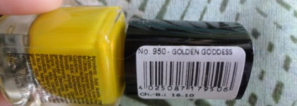 Золотая богиня лета - лак "Golden Goddess" от  Alessandro Nagellack