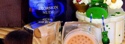 Dior Diorskin Nude SPF 10 Fresh Powder Makeup – Рассыпчатая пудра «Естественное сияние» №30  medium beige