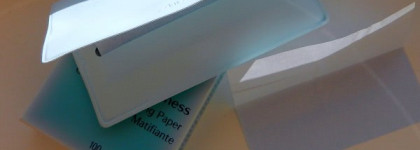 Необходимые мелочи-матирующие салфетки