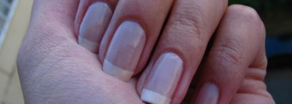 Как я сама делала классический "френч"