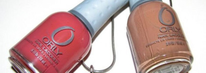 "Вкусные" Orly - Pink Chocolate и Coffee Break