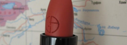 Самая чудесная из всех моих помад - Giorgio Armani Rouge D'Аrmani Lasting Satin Lip Color № 510 pink