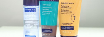 Lumene: маска, пенка для умывание и средство для снятие макияжа с глаз