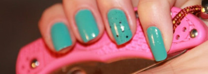 Мое бирюзовое лето с лаком Dior № 401 Saint Tropez