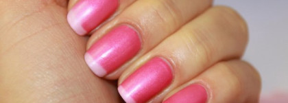 Ногти цвета летнего рассвета - термолак Dance Legend 178