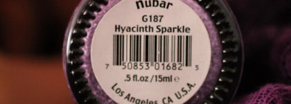 Россыпь искрящихся аметистов с Nubar G 187 Hyacinth Sparkle