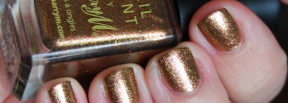 Мои британские красавцы. Barry M Nail Paint оттенки 334 Teal и 335 Copper