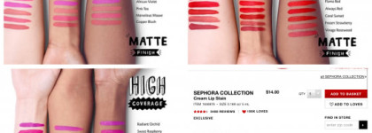 Sephora Collection Cream Lip Stain: 27 новых оттенков