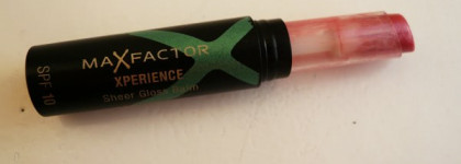 Max Factor Xperience sheer gloss balm № 02 и № 04