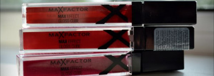 MaxFactor MAX Effect Gloss Cube  в оттенках 07 lovely strawberry, 08 vibrant raspberry, 09 wild cherry