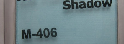 Мои весенние тени для век Just make up shadow M-406 и  M-204