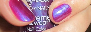 Сочетание шиммера и глянца в лаке Sally Hansen оттенок Purple potion номер 26