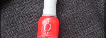 "Прекрасный красный" Orly One Night Stand и жидкость для снятия лака Летуаль