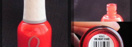 "Прекрасный красный" Orly One Night Stand и жидкость для снятия лака Летуаль