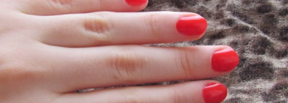 "Прекрасный красный" Orly One Night Stand и жидкость для снятия лака Летуаль