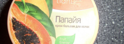 Больному не помогает, здоровому не вредит ! Крем бальзам для волос  "Папайя" от марки Tian De