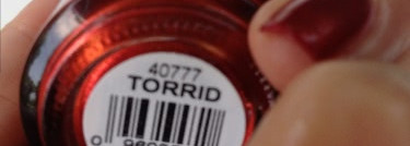 Torrid  страстный - лак прекрасный !   Лак для ногтей Orly Torrid