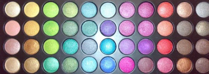 И я туда же! Ультра шиммерная палетка на 88 цветов  от Костал Сенс/Coastal Scents Ultra Shimmer 88  Color Eye Shadow Palette(свотчи)