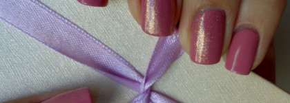 Дуэт текстур, или как я освежила кремовый лак