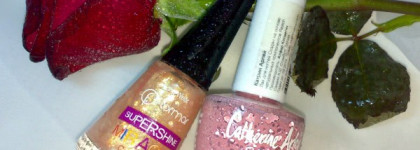 Дуэт текстур, или как я освежила кремовый лак