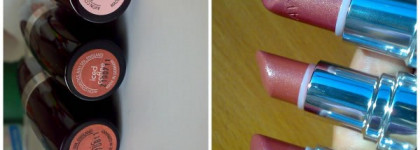 Мои помады от Avon в оттенках Chic, Iced coffee, Frozen rose