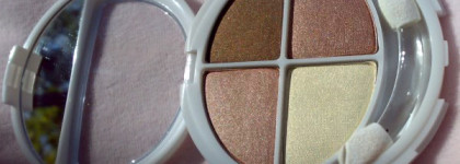 Мой повседневный макияж с Flormar Quartet Eye Shadow # 401