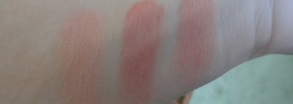 Весеннее настроение с Clarins Blush Prodigy 02 soft peach  и Yves Saint Laurent Rouge Volupte №02