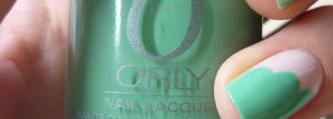 Молочный коктейль с мятой или дуэт Orly Ancient Jade 40746 и China Glaze Diva Bride 216