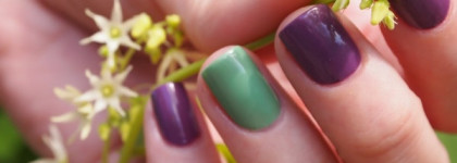 Лак, который невозможно забыть Dior Vernis Garden Party- 694 Forget-me-not & SW 826