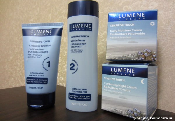 Зимний уход для чувствительной кожи - Lumene Sensitive Touch