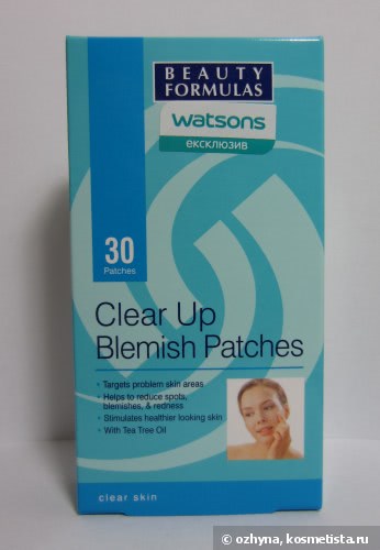 Beauty formulas Clear up blemish patches