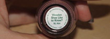 Мой O.p.i. Wooden Shoe Like to Know? NL H 64 из новой коллекции