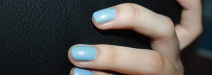 Chanel 551 Coco blue и Sally Hansen Double duty. Повесть о любимом цвете
