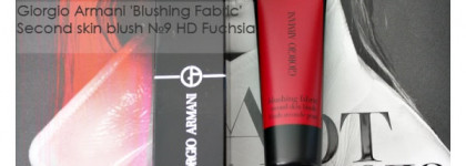 Незаметная фуксия - румяна Giorgio Armani 'Blushing Fabric' Second skin blush №9 HD Fuchsia (добавлены свотчи)