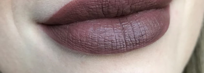 Пора осенних оттенков с Nyx Soft matte lip cream в оттенке Dubai 34