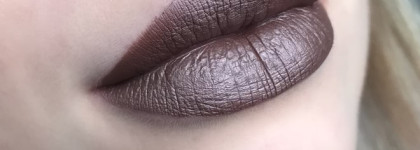 Мои непомадные помады. Relouis Velvet metallic 08 & Nyx Liquid Suede 02