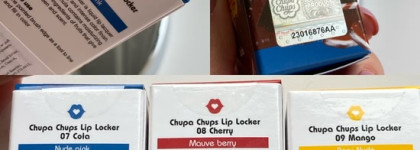 Три классных оттенка жидкой помады-тинта для губ Chupa Chups Lip Locker 07.08,09