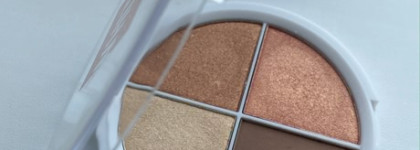 Мега сияние с White Collection by Stellary. Face palette 01 & lipstick 01 Wild orchid