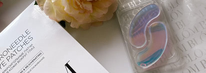 Патчи Blom Microneedle eye patches Moisturizing & rejuvenating. Просто рассказ о впечатлениях и фото